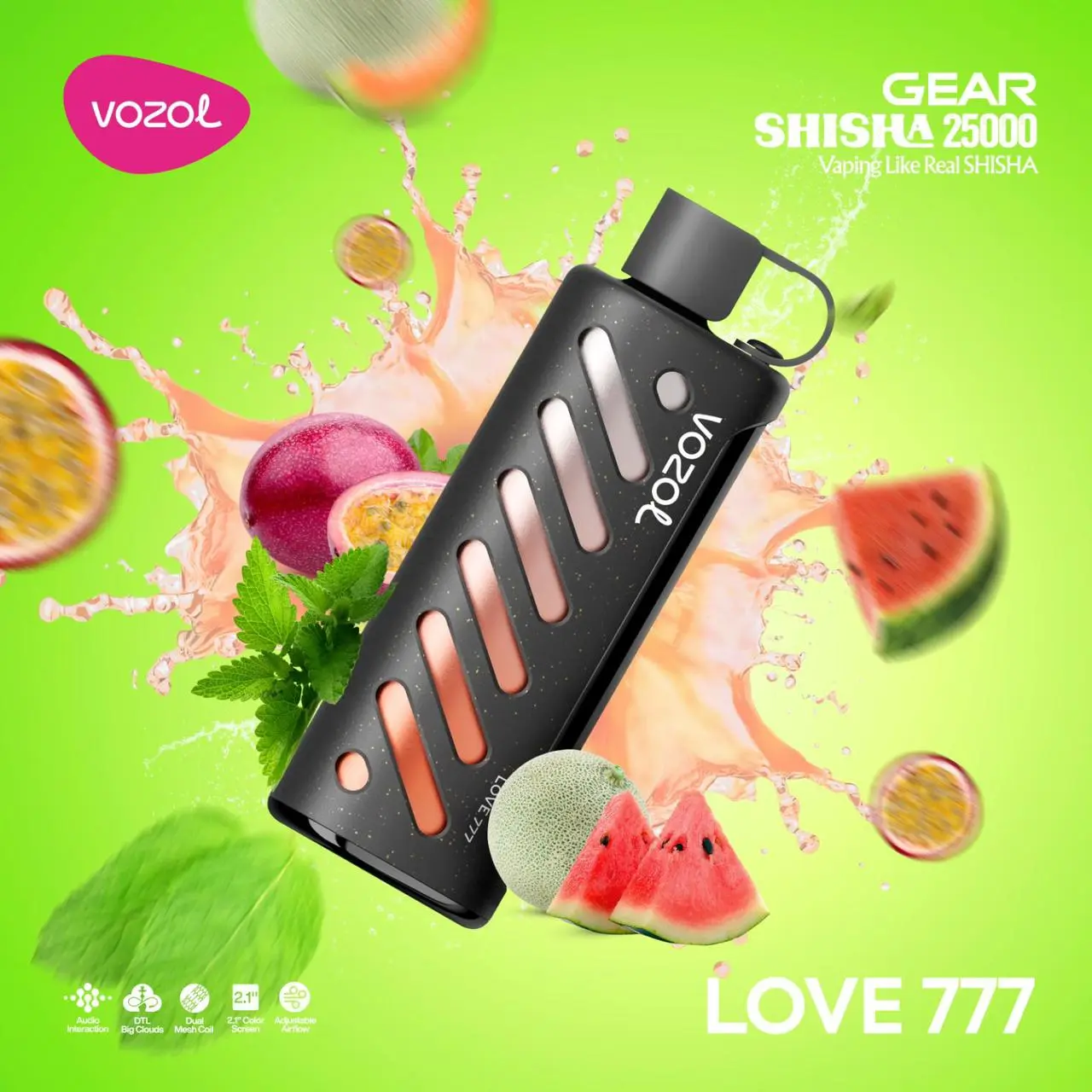 Love-777.webp Vozol Gear Shisha 25000 Love 777 - Görsel 1