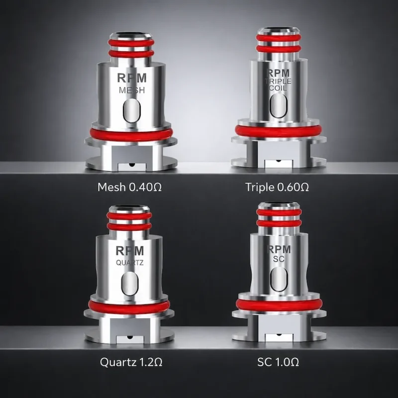 SMOK RPM Coil (0.40 Ohm) – (0.60 Ohm) – (1.0 Ohm) – (1.2 Ohm)