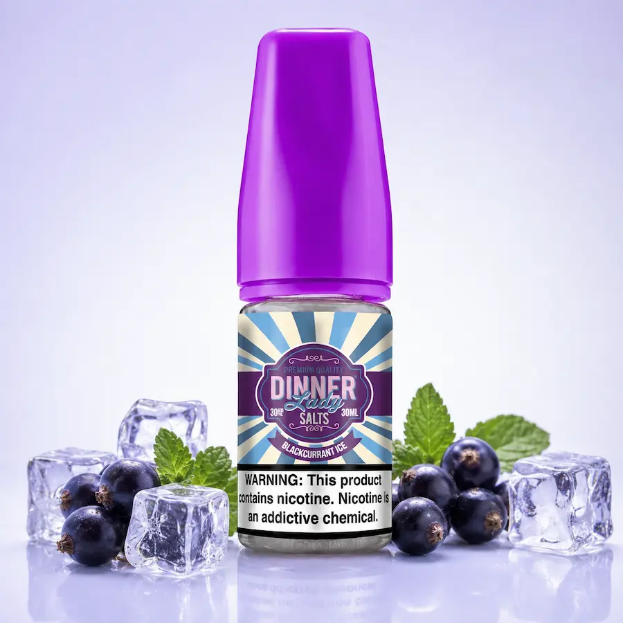 Dinnerlady Blackcurrantice Premium Salt Likit Dinnerlady Blackcurrantice Premium Salt Likit