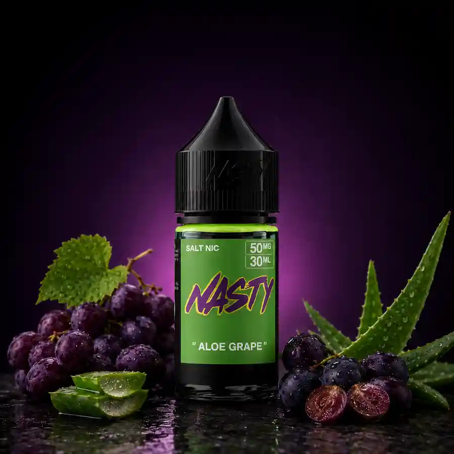 Nasty Juice Aloe Vera Grape Ice Premium Salt Likit Nasty Juice Aloe Vera Grape Ice Premium Salt Likit