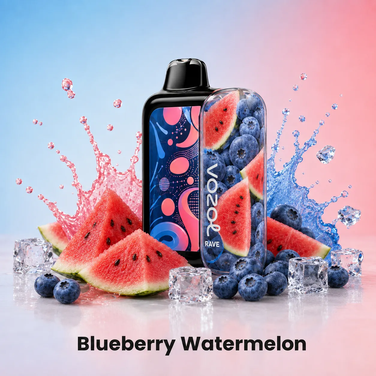 Vozol Rave 56000 Blueberry Watermelon Vozol Rave 56000 Blueberry Watermelon