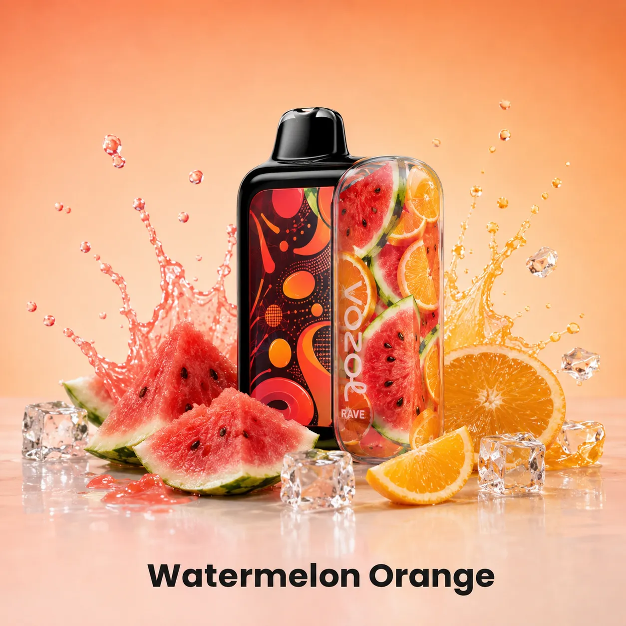 Vozol Rave 56000 Watermelon Orange Vozol Rave 56000 Watermelon Orange