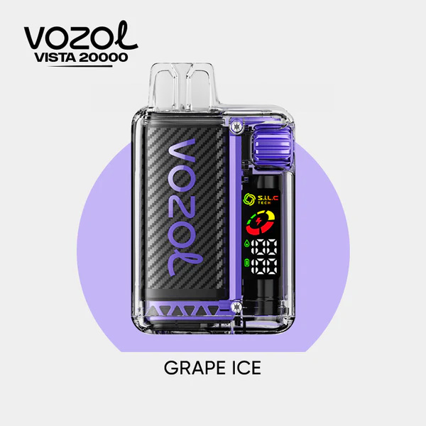 vozol-vista-20000-grape-ice.jpg Vozol Vista 20000 Grape İce - Görsel 1