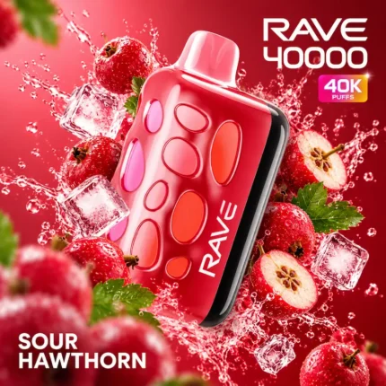 Vozol Rave 40000 Sour Hawthorn