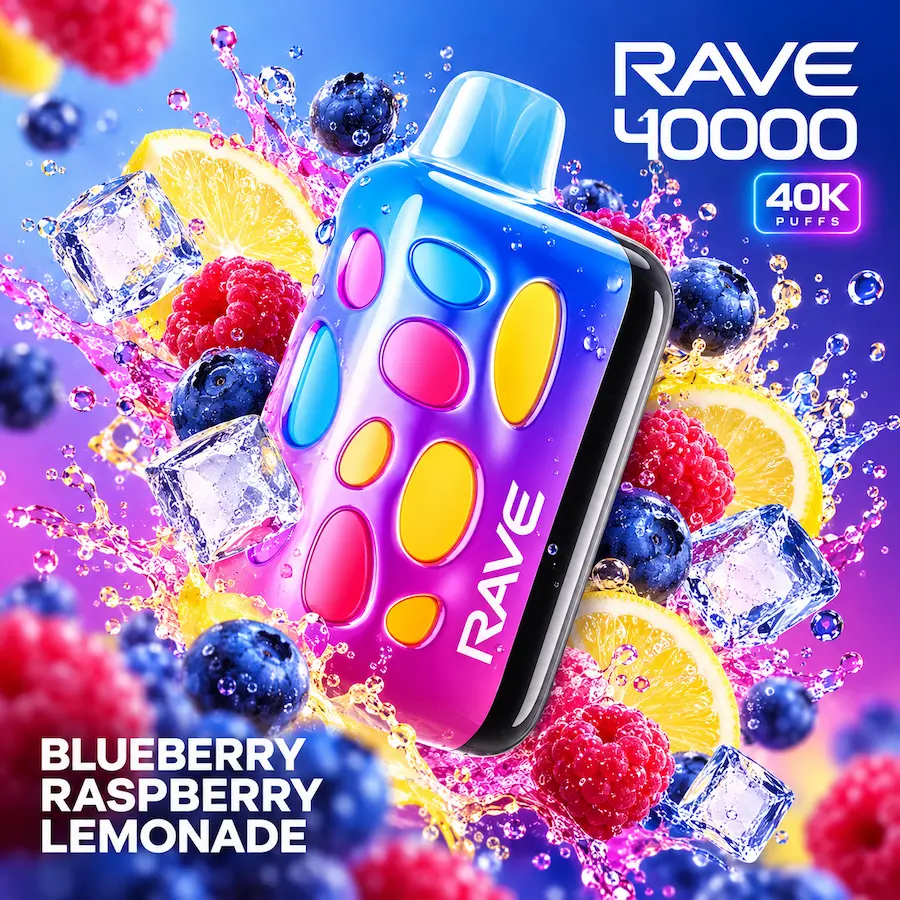 Vozol Rave 40000 Blueberry Raspberry Lemonade Vozol Rave 40000 Blueberry Raspberry Lemonade