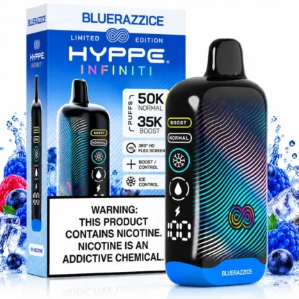 Hyppe Infinity 50K Blue Razz Ice