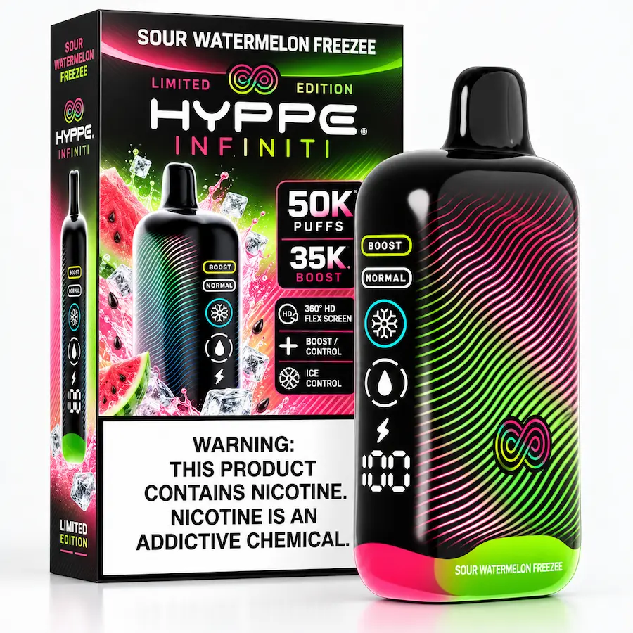 Hyppe Infinity 50K Sour Watermelon Freeze Hyppe Infinity 50K Sour Watermelon Freeze