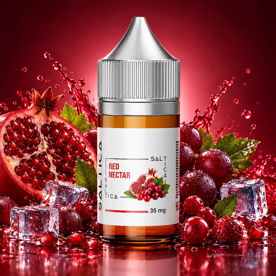 Saltica Red Nectar Premium Salt Likit Saltica Red Nectar Premium Salt Likit