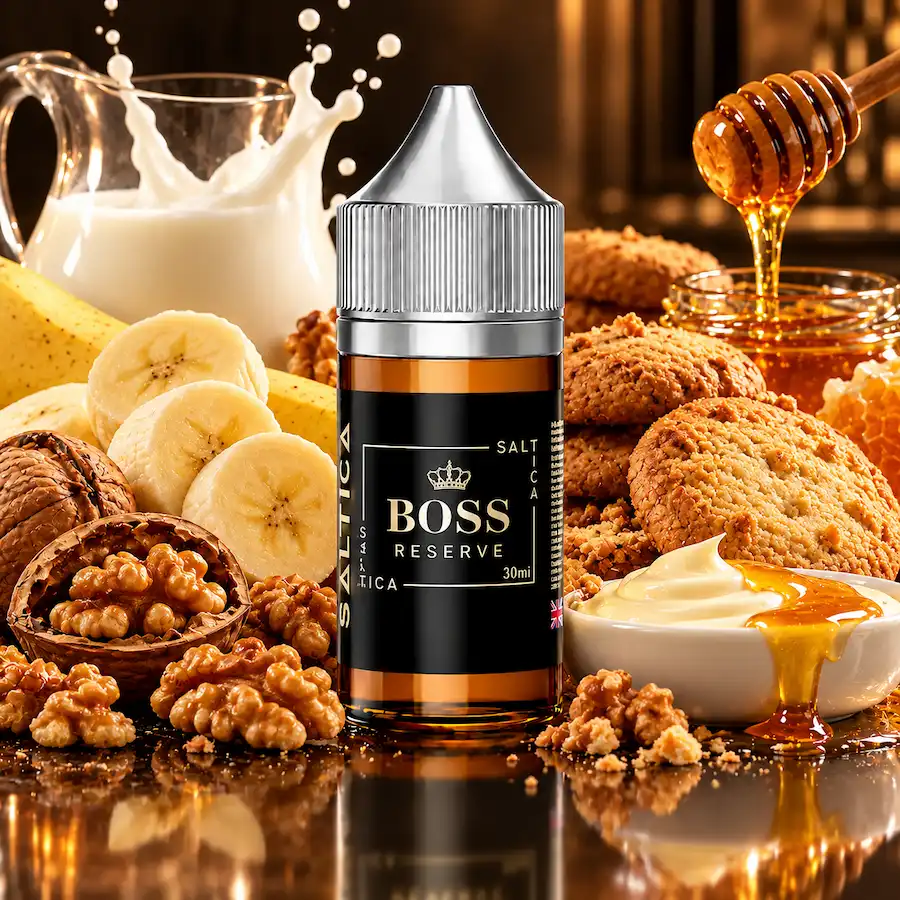 Saltica Boss Reserve Premium Salt Likit Saltica Boss Reserve Premium Salt Likit