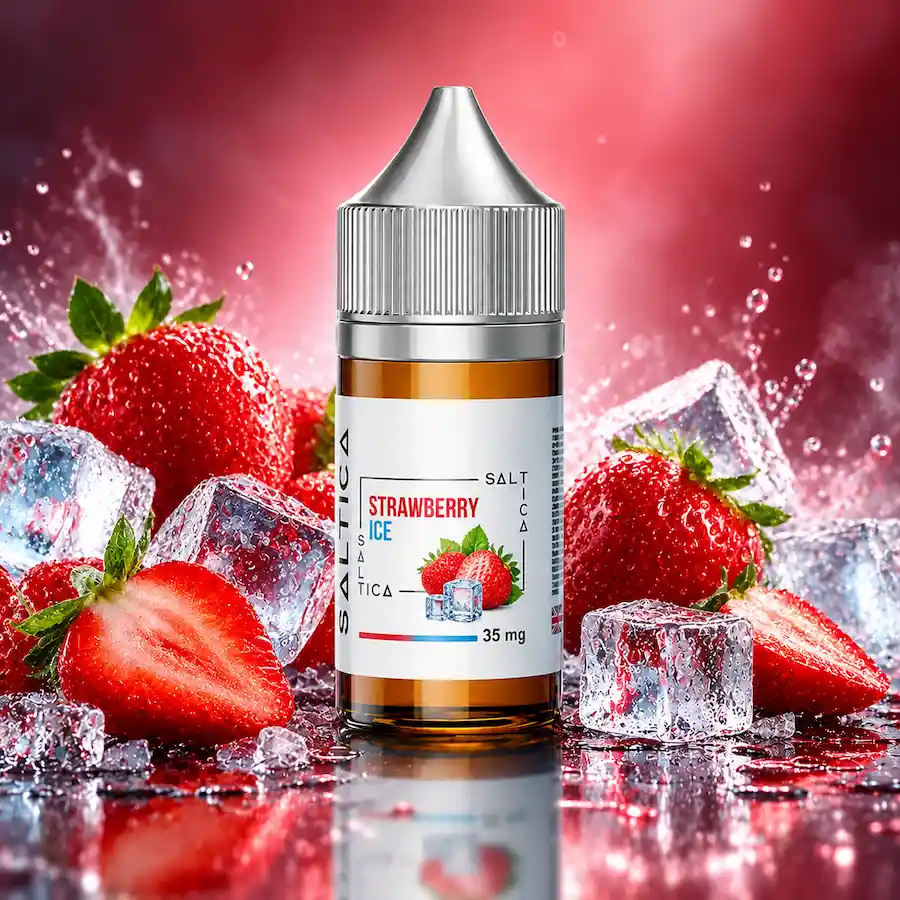 Saltica Strawberry Ice Premium Salt Likit Saltica Strawberry Ice Premium Salt Likit