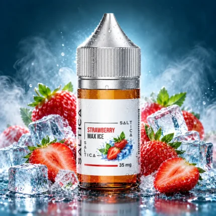 Saltica Strawberry Max Ice Premium Salt Likit