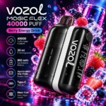 VOZOL MAGIC FLEX 40000 Puff Berry Energy Drink